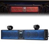 6 Speaker 26 Inch RGB Bluetooth Sound Bar for Polaris RZR/ 570/ 800/ 900/XP/1000/ Pro