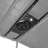 UTV Overhead Cooling Fan with Lights for Polaris Can-Am 53-37 Inch Roof Width