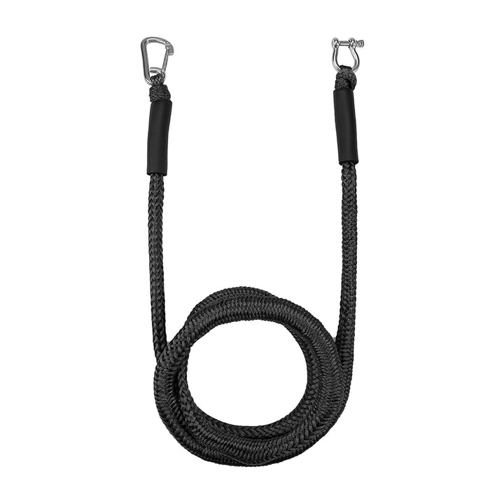 Anchor Bungee Dock Line for Watercraft Boat Kayak Pontoon Jet Ski Black - Kemimoto
