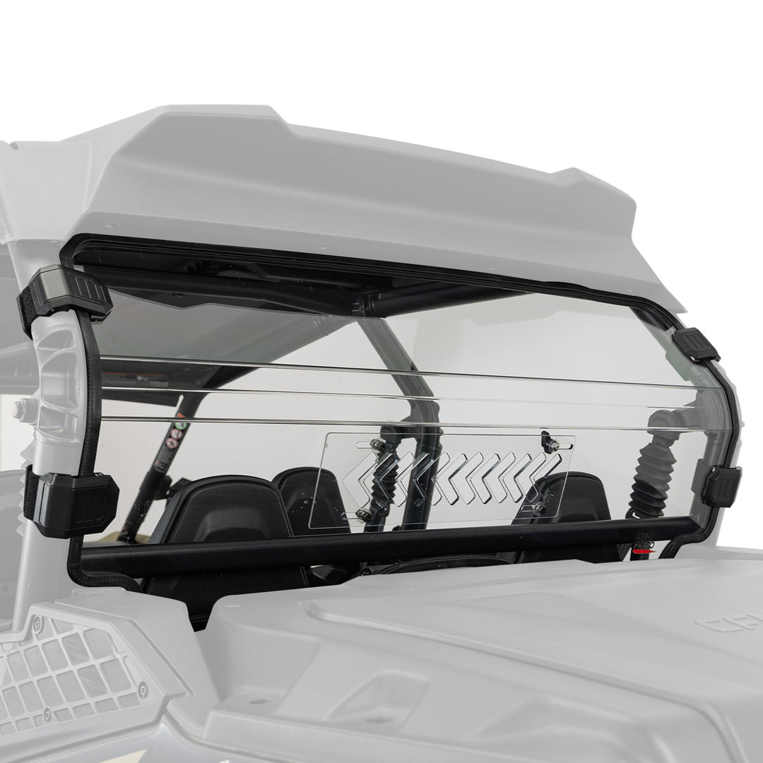 Rear Windshield w/Sliding Window for 2023+ CFMOTO ZForce 950 Sport | 800Trail - Kemimoto