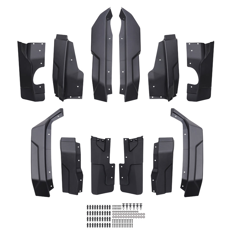 CUSAUTV Fender Flares For Polaris XPEDITION XP/ADV 2024+ - Front & Rear Mud Guards, Full Coverage