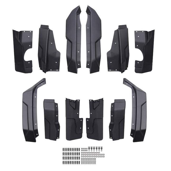 Front and Rear Fender Flares for Polaris Xpedition XP XP5/ ADV ADV5 2024+ - Kemimoto