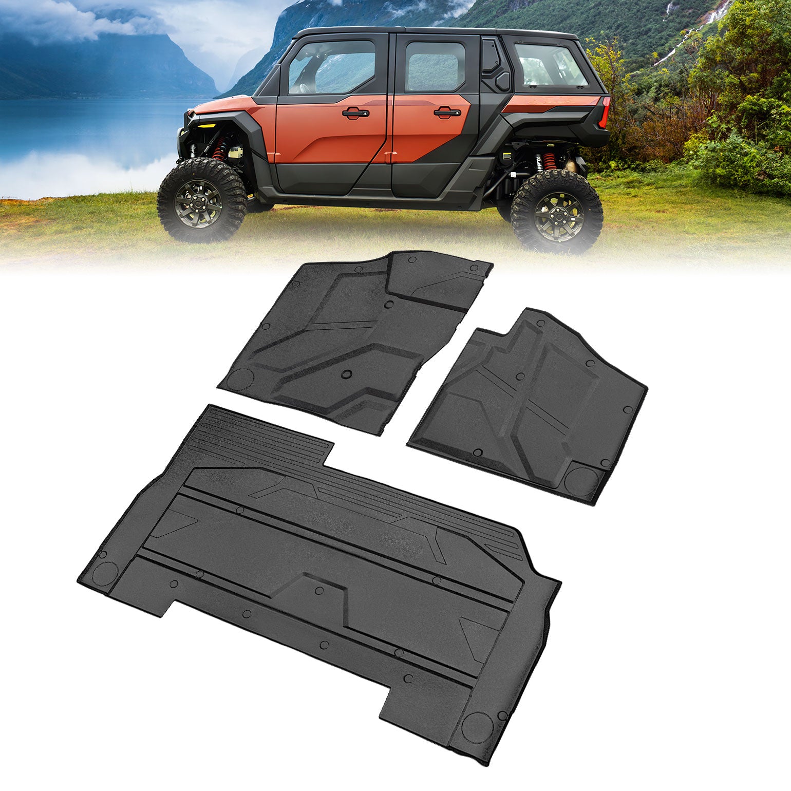 Floor Mats for Polaris Xpedition XP 5/ADV 5 2024+ – Kemimoto