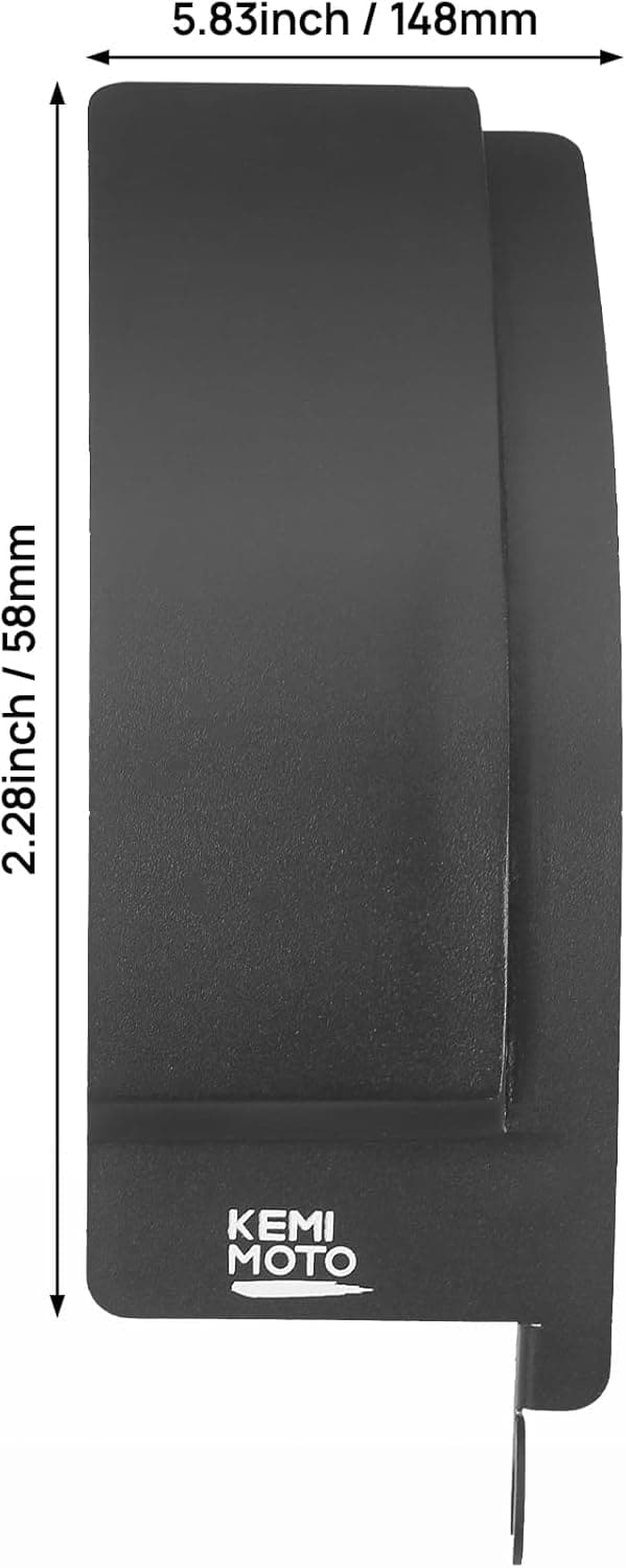 Left Engine Side Cover for Sportster S 1250 RH1250S 2021-2023 - Kemimoto