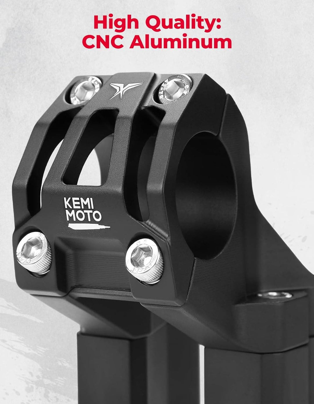 Direct Mount Riser Stem for Motorcycles - Kemimoto