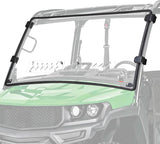 Parabrisas delantero completo con ventilación, con recubrimiento duro para John Deere Gator XUV 835E/M y 865E/M modelo 2018 en adelante