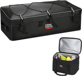73L ATV Storage Bag with Cooler & Rain Cover, Water-Resistant Cargo Bag for Front/Rear Rack