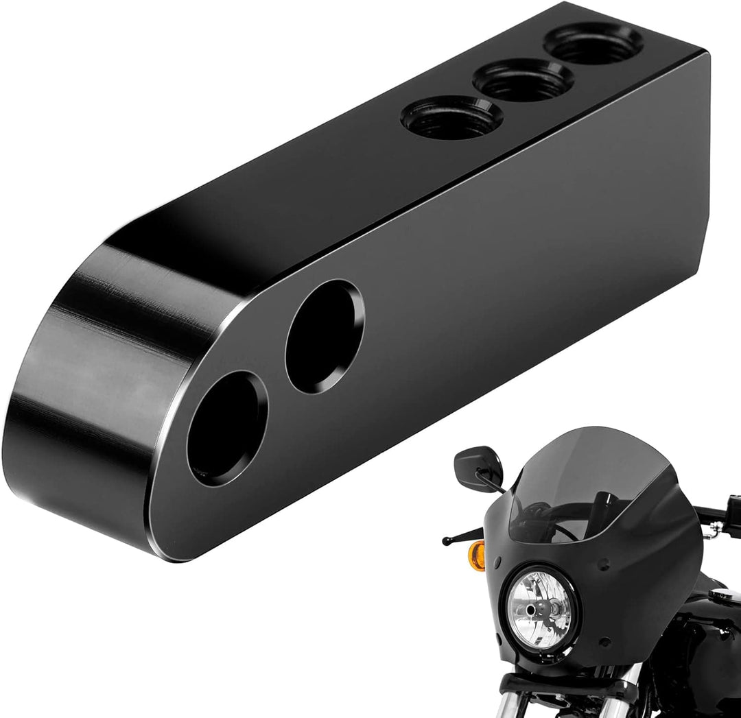 Motorcycle Headlight Extension for Dyna Fairings 2007-2017 - Kemimoto