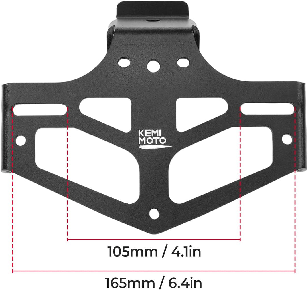 Motorcycle License Plate for CRF300L 2021-2022, CRF300L Rally 2021-2022 - Kemimoto