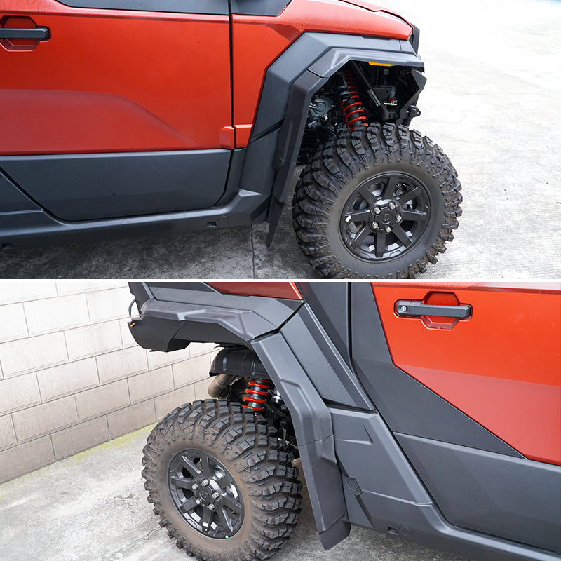 Front and Rear Fender Flares for Polaris Xpedition XP XP5/ ADV ADV5 2024+ - Kemimoto
