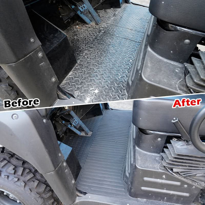 Front Floor Mats for Kawasaki Mule 4010 4000 3010 - Kemimoto