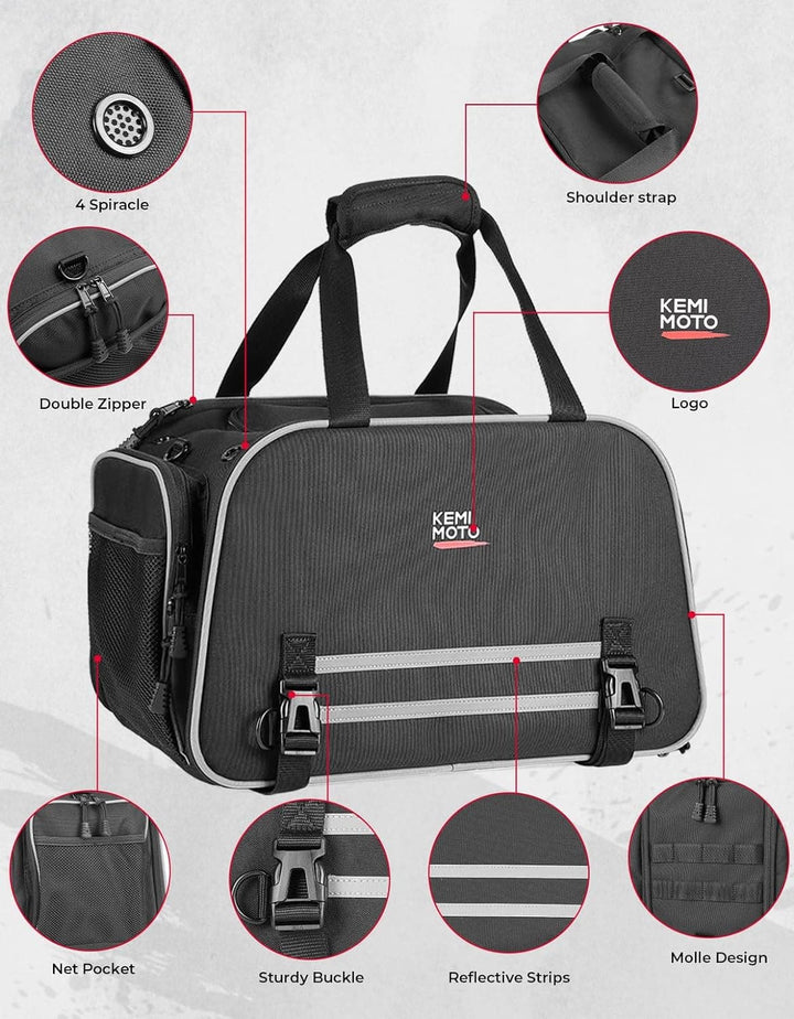 Pet Carrier for Motorcycle - Kemimoto