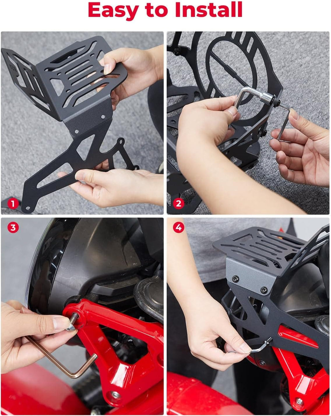 Headlight Guard Front Rack for CT125 Trail 125 2020-2024 - Kemimoto