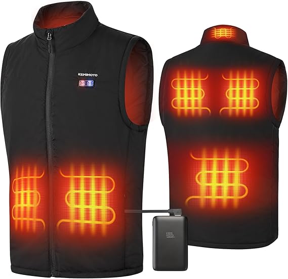 Classic Heated Vest Black
