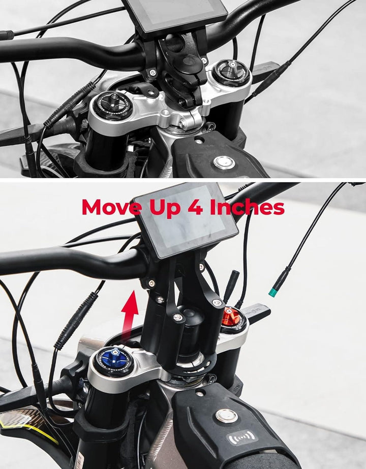 Direct Mount Riser Stem for Motorcycles - Kemimoto