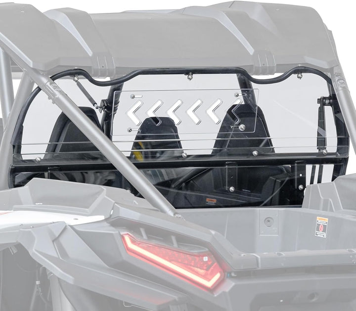 Vented Clear Rear Windshield for Polaris RZR XP 1000 2024-2025 - Kemimoto
