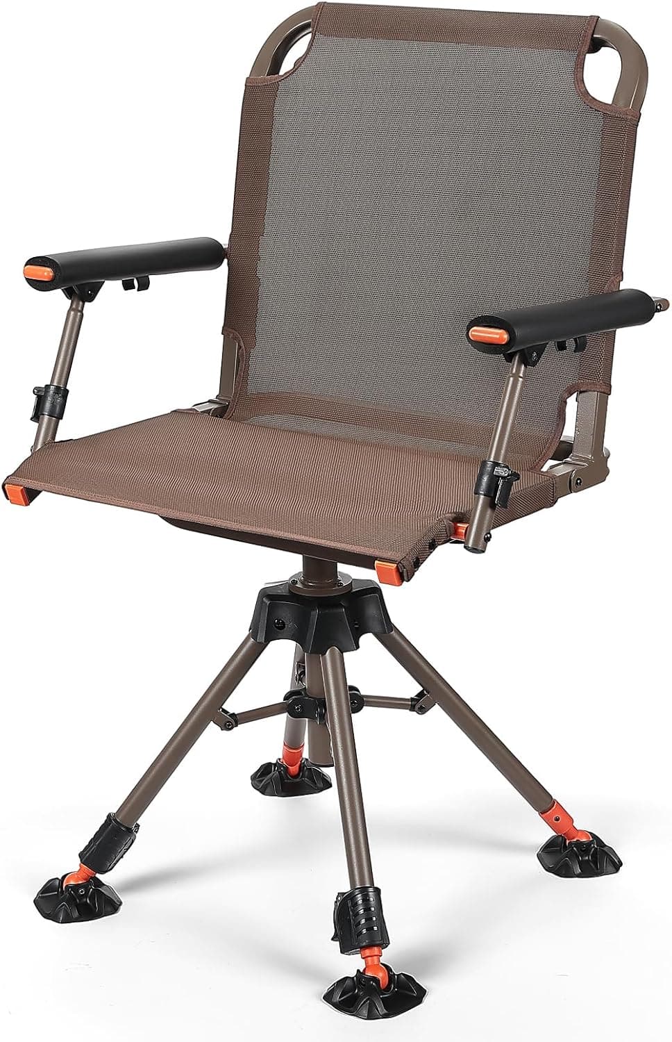 Hunting Chair 360 Degree Silent Swivel Folding Chair - Kemimoto