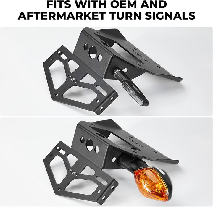 License Plate Bracket for Grom MSX125 2020-2017 - Kemimoto