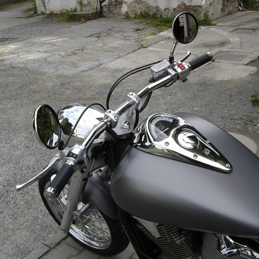 1 Inch Motorcycle Handlebar Risers, Aluminum Alloy Motorcycle Risers - Kemimoto
