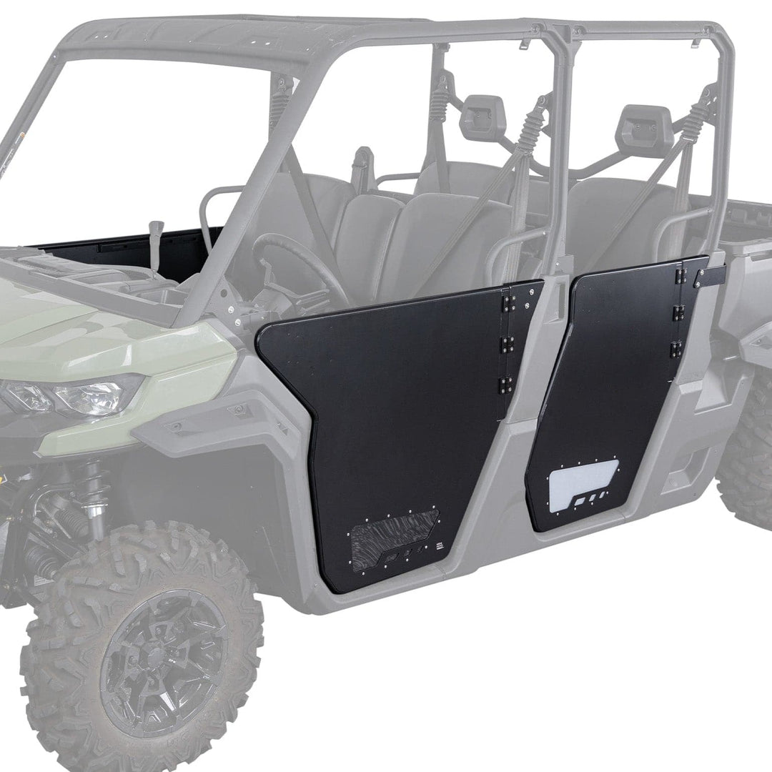 UTV Aluminum Half Doors for Can-Am Defender MAX - Kemimoto