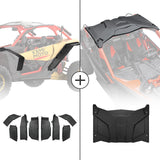 Extended Fender Flares & Hard Roof For Can-Am Maverick X3