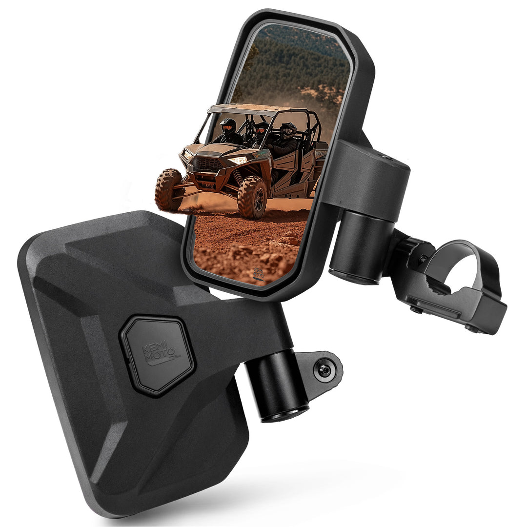UTV Side Mirrors for Polaris RZR|Can-Am|CFMOTO Zforce - Kemimoto