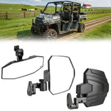 UTV Side Mirrors for Polaris Ranger XP 1000 / Crew XP 1000 2018-2026