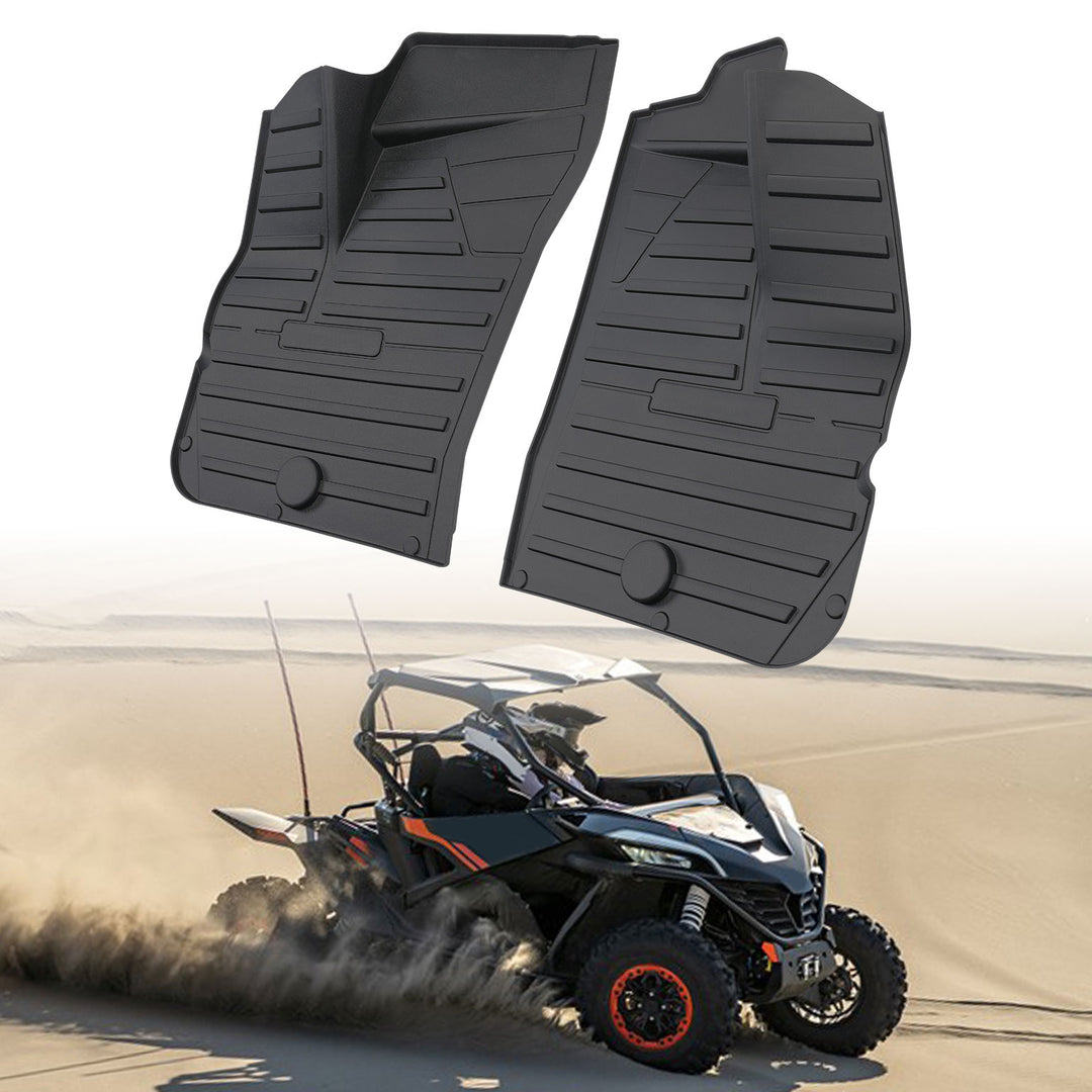 TPE Front Floor Mats for CFMOTO ZFORCE 950 HO EX | HO Sport - Kemimoto