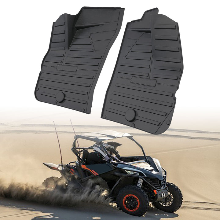 TPE Front Floor Mats for CFMOTO ZFORCE 950 HO EX | HO Sport - Kemimoto