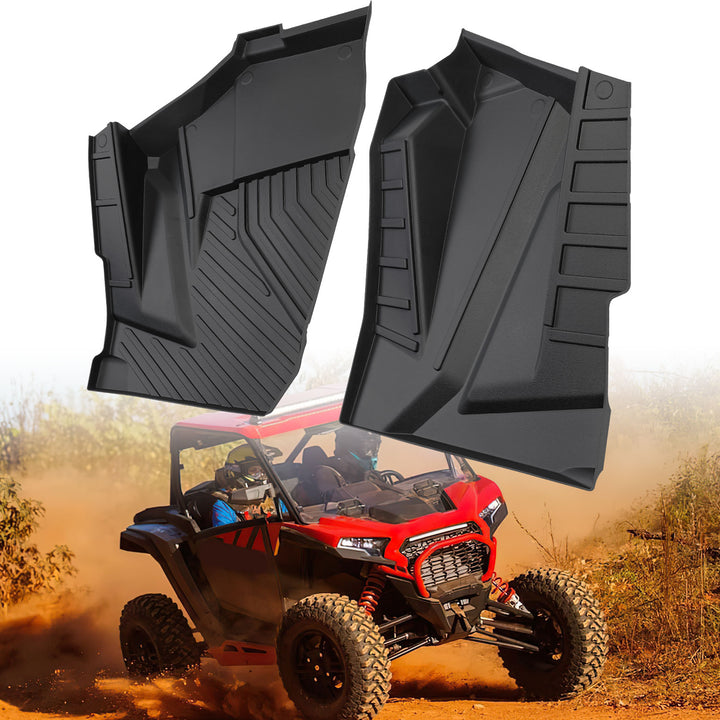 Front TPE Floor Mats for Polaris RZR XP 1000/4 1000 2024-2025 - Kemimoto