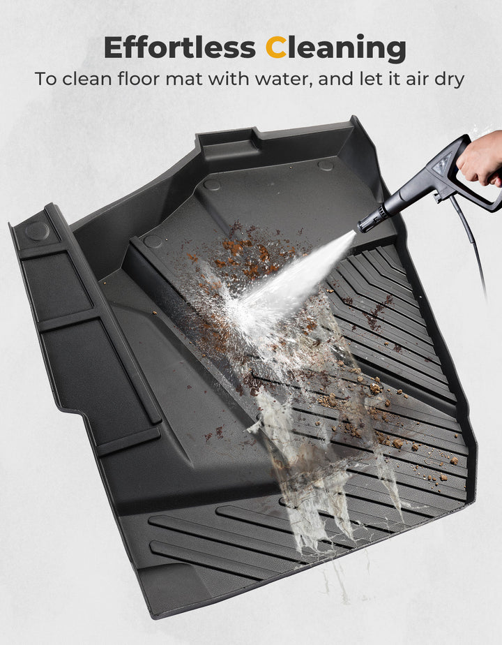 TPE Non-Slip Floor Mats 4PCS for 2024/2025 Polaris RZR XP 4 1000 - Kemimoto