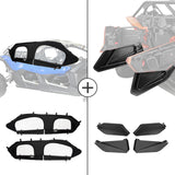Cerramiento de cabina blanda e insertos de puerta inferior para Can-Am Maverick X3 MAX