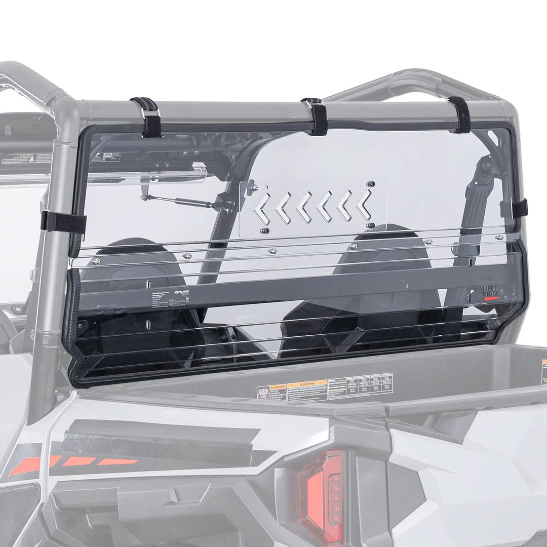 UTV Rear Vented Windshield for Polaris General 2016-2025