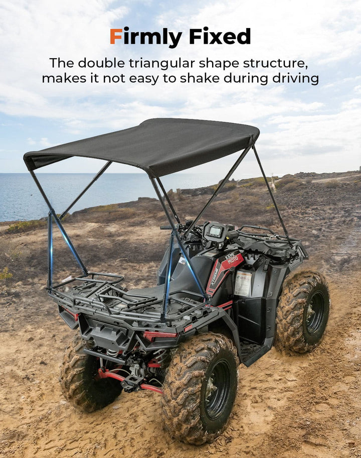 ATV Foldable Sunshade for Outlander CForce Fourtrax Sportsman - Kemimoto