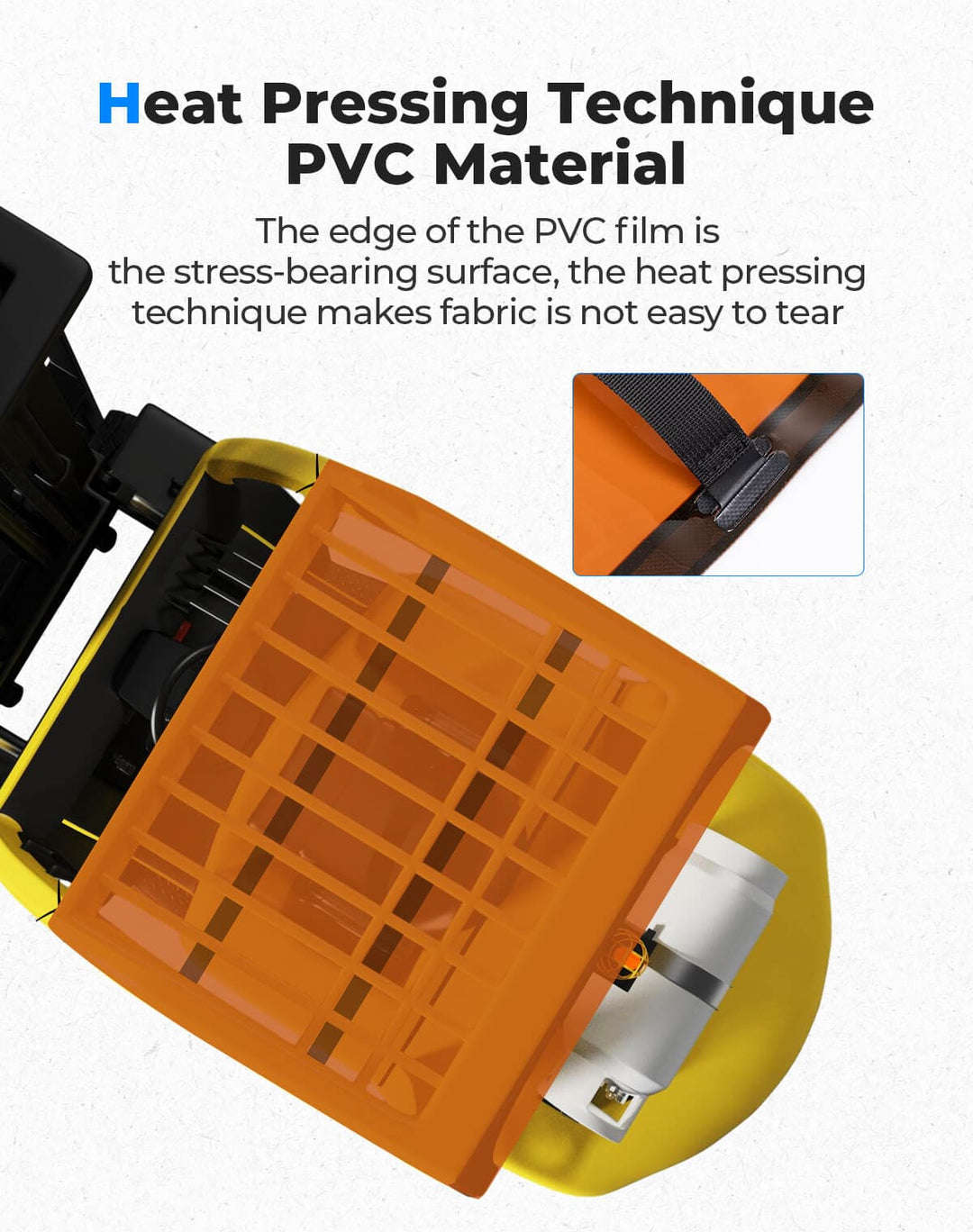 Forklift Anti-UV Shade Cover Waterproof 51in x 43in - Kemimoto