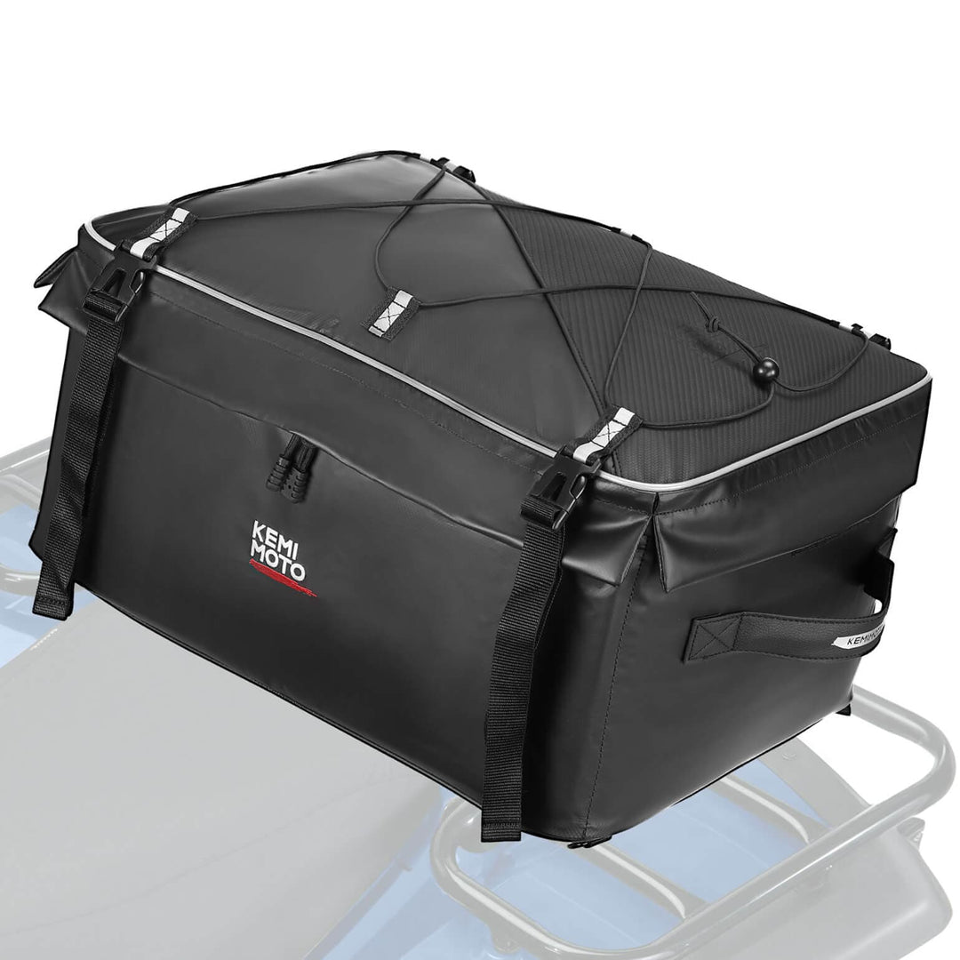 900D Water-Resistant ATV Storage Bag for Polaris Sportsman Arctic Cat Kawasaki - Kemimoto