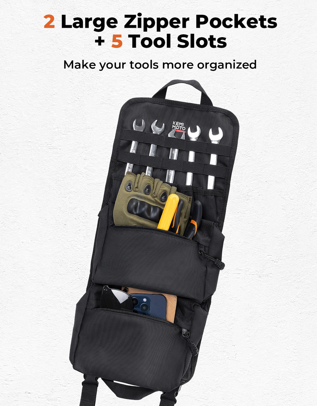 ATV 1680D Fender Bag Roll Up - Kemimoto