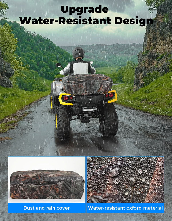 80L ATV Cargo Storage Bag w/ cooler bag for Polaris Sportsman Can-Am Brute Force CFMOTO - Kemimoto