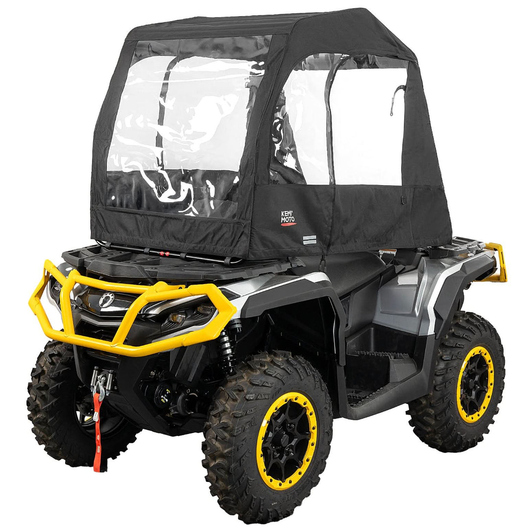Universal ATV Cab Enclosure for Polaris|Can-Am|Kawasaki|CFMOTO - Kemimoto