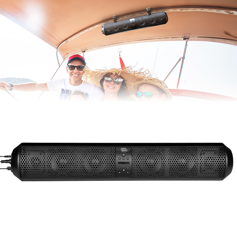 UTV Bluetooth Soundbar for Boats – Kemimoto