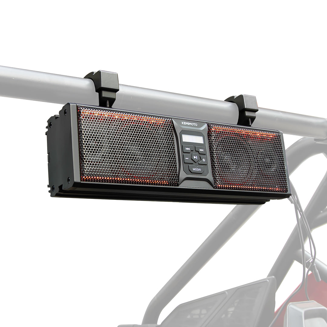 Atv Speakers Atv Waterproof Soundbar Rockville XBAR-32 32