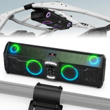KEMIMOTO Midnight 90 Roof Soundbar 34 Inch For Can-Am Polaris Fits 1.45–2" Roll Cages