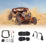 Kit de luces de giro, funda de asiento y espejos laterales para Crew Polaris Ranger XP 1000