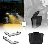 Luz de señal DRL y caja de almacenamiento de 14L para Can-am Defender