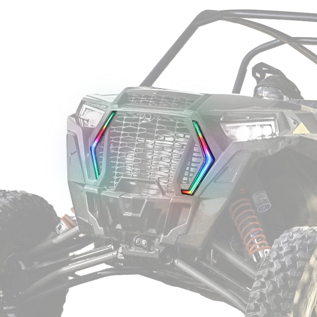 RGB Turn Signal Lights Fit Polaris RZR XP 1000 Turbo (2019-2023)