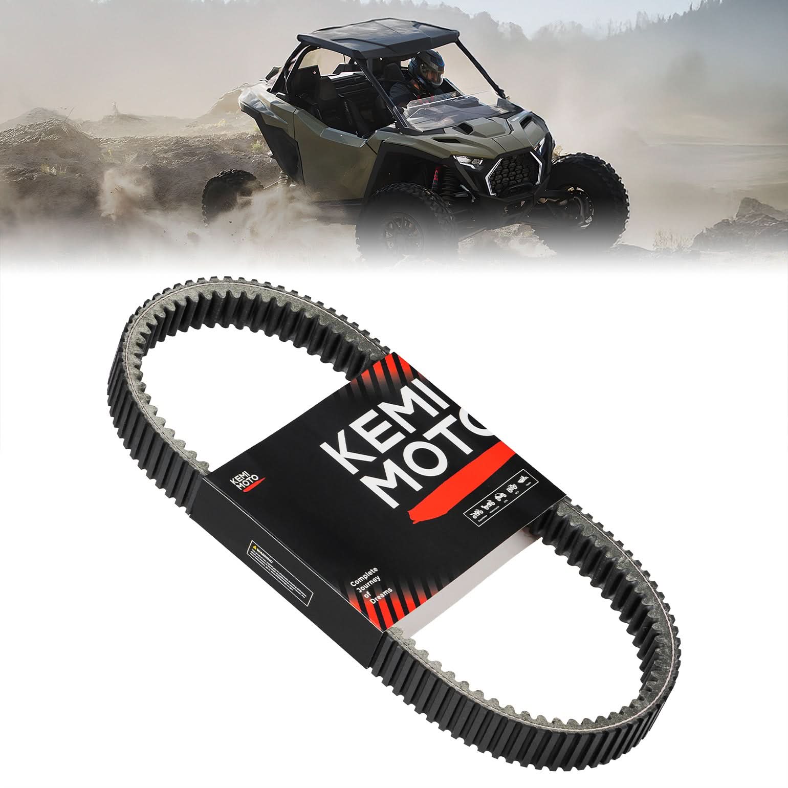 Replacement Drive Belt for Polaris RZR Pro R – Kemimoto