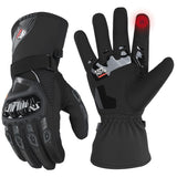 Guantes cálidos de invierno para motocicleta