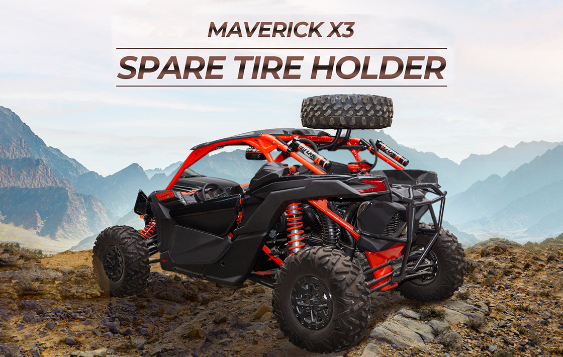 Spare Tire Mount for Can Am Maverick X3 / X3 Max