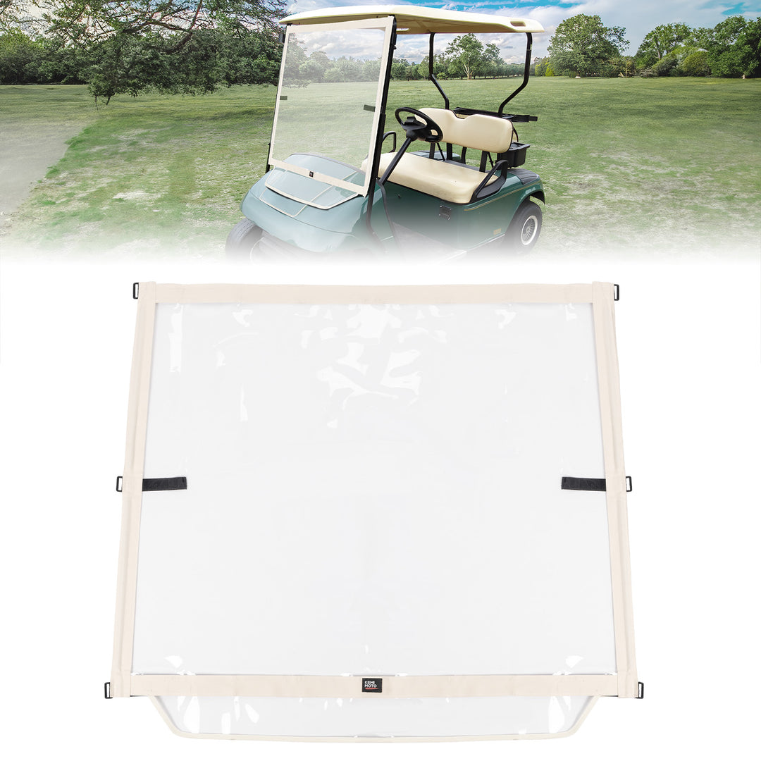 Foldable Golf Cart Windshield for EZGO TXT 1994-2013 - Kemimoto