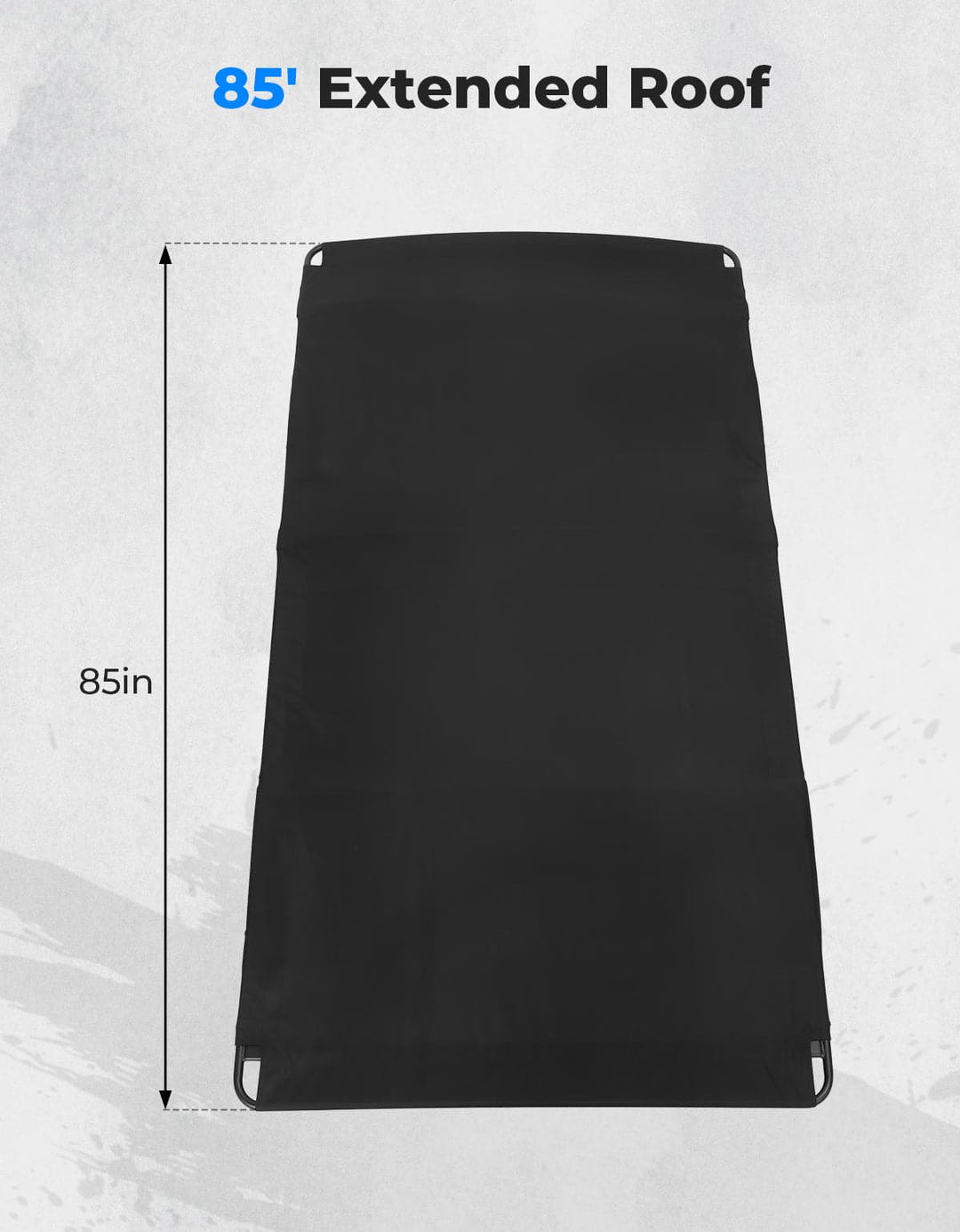 Golf Cart Roof Canvas Sun Top for EZGO RXV 2008+ - Kemimoto